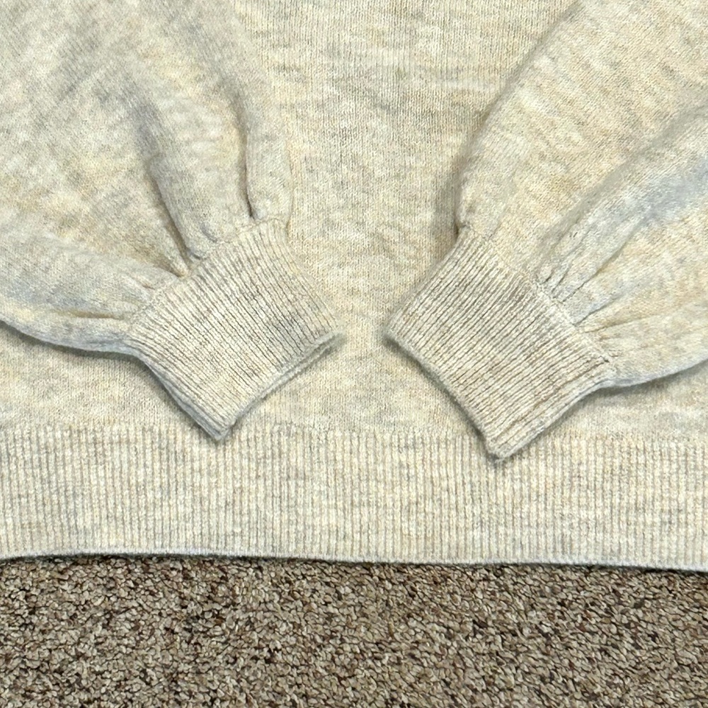 Vince Camuto Crew Knit Sweater w/ Raglan Sleeves. Women’s L in Malted - NWT - Picture 6 of 16